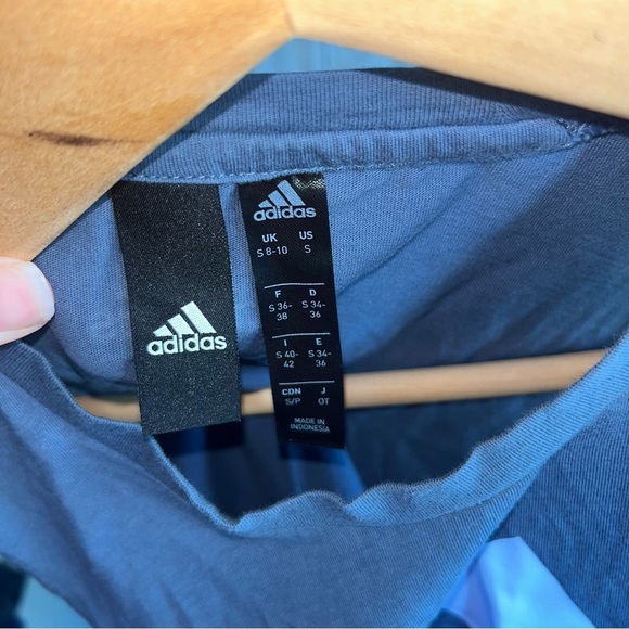 Adidas Blue Knot Front Tank - Picture 5 of 5